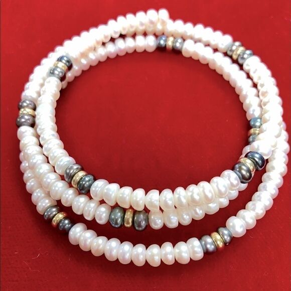 Honora Pearl Coil 14k Bracelet - Picture 5 of 7